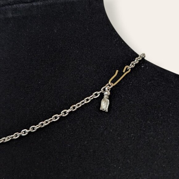 Vintage Rhinestone Accent Choker Necklace - Picture 6 of 7